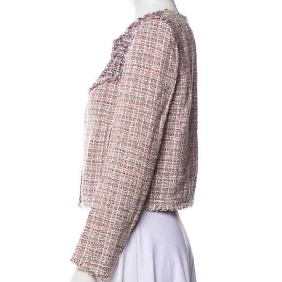 IRO Walefa Tweed Open Jacket Blazer - Picture 5 of 8